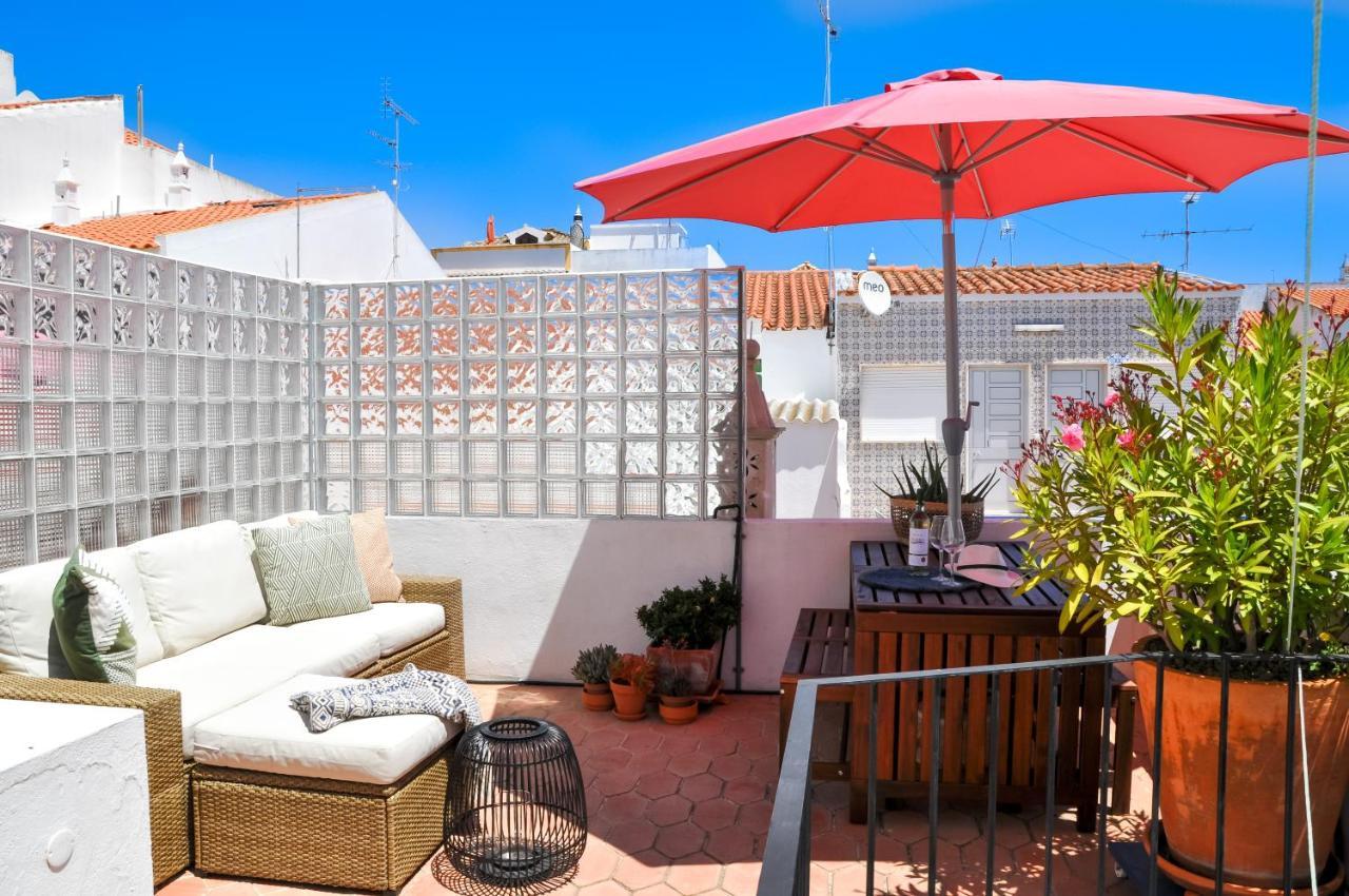 Lovelystay - Casa Salto - Charming Townhouse With Large Terrace Tavira Exteriér fotografie